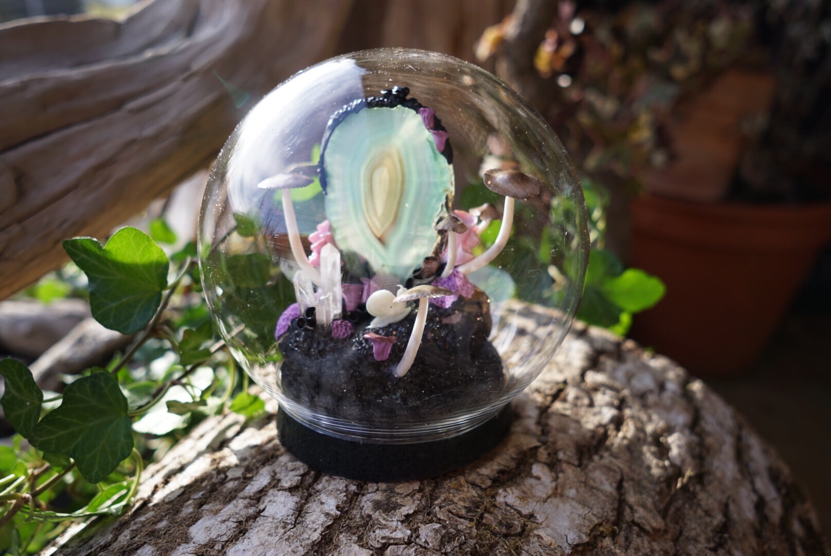 Magical Portal Sculpture Crystal Garden Fairy Garden Magical | Etsy