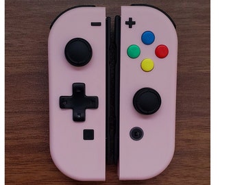 New Custom Nintendo Switch Pink D-pad Joy-Con Controller!