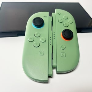 Custom Nintendo Switch 2 Joy-Cons Matcha Green JoyCons