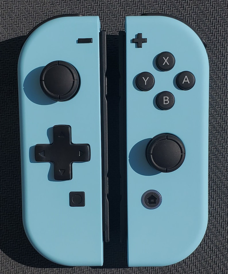 New Nintendo Switch Light Blue Joy Con Controllers with or | Etsy