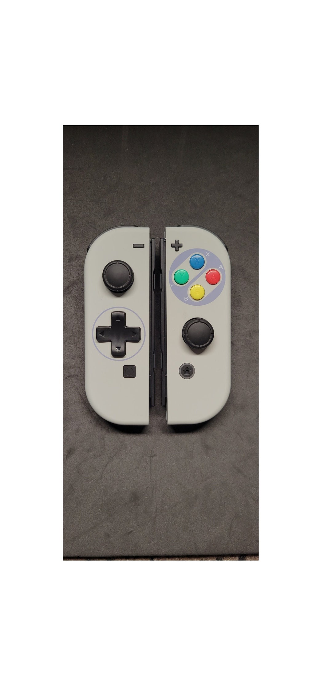 Switch Custom Joy-con Retro SNES Classic EU Patterned Dpad -  Israel