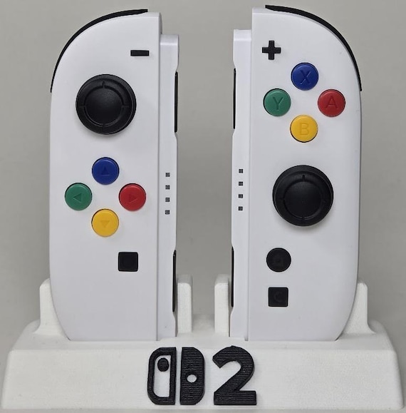 Custom Nintendo Switch 2 Joy-cons White Joycons - Etsy UK