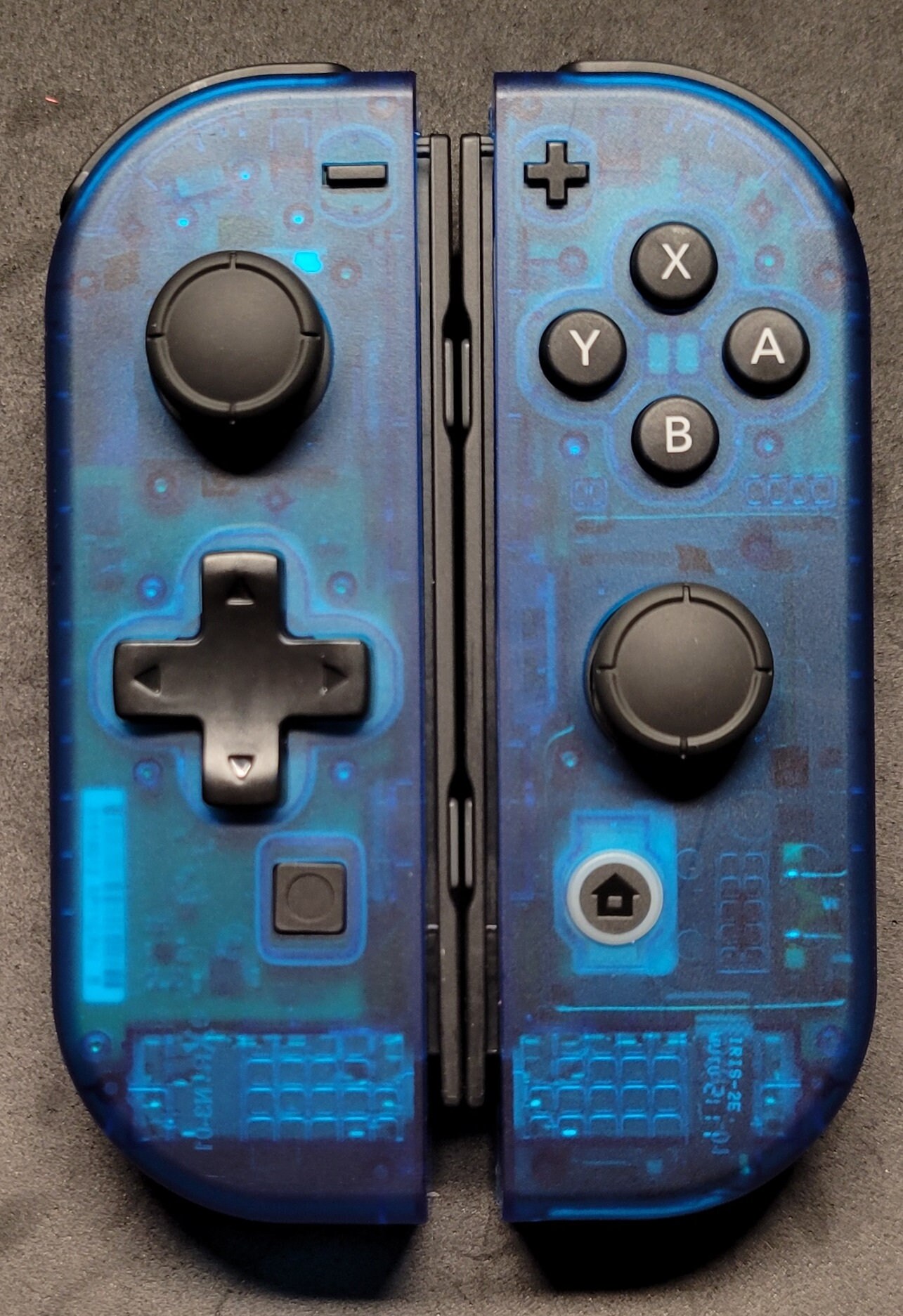 New Custom Nintendo Switch Ice Blue D-pad Joy-con Controller! - Etsy