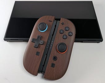 Custom Nintendo Switch 2 Joy-Cons Wood JoyCons