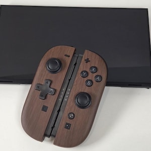Joy-Cons personalizados de madera para Nintendo Switch 2