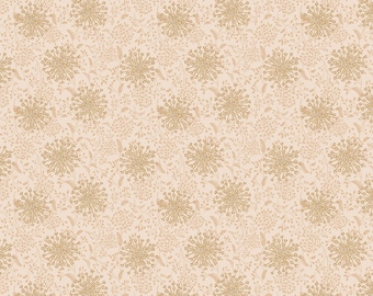 Kensington Park Queen Anne Lace Cream Fabric by Northcott Fabrics - One Yard