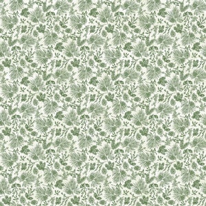 Tessuto natalizio: Northcott Alpine Winter Pine Toile Green, tessuto per cucito e trapuntatura, 100% cotone, tessuto di alta qualità, taglio continuo, seleziona la lunghezza