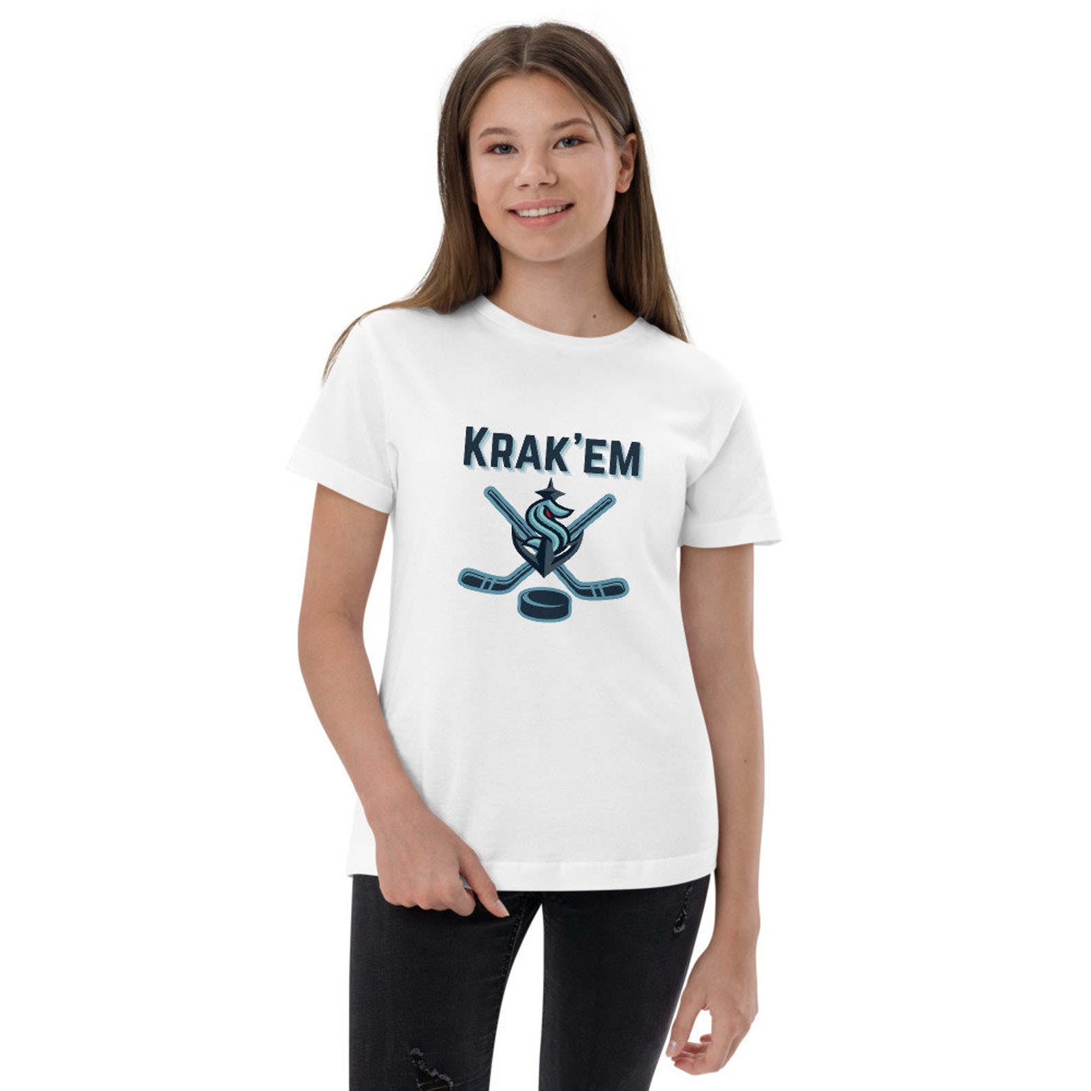 Seattle Kraken Krak'em Kids. Seattle Kraken Youth jersey Etsy