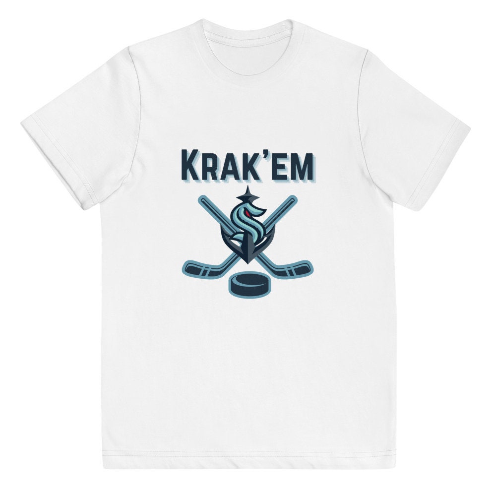 Seattle Kraken Krak'em Kids. Seattle Kraken Youth jersey Etsy