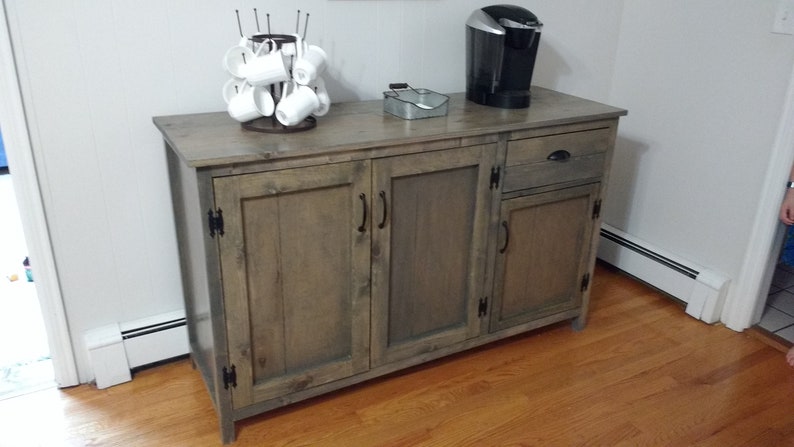 Buffet Cabinet Sideboard Hutch Credenza Etsy