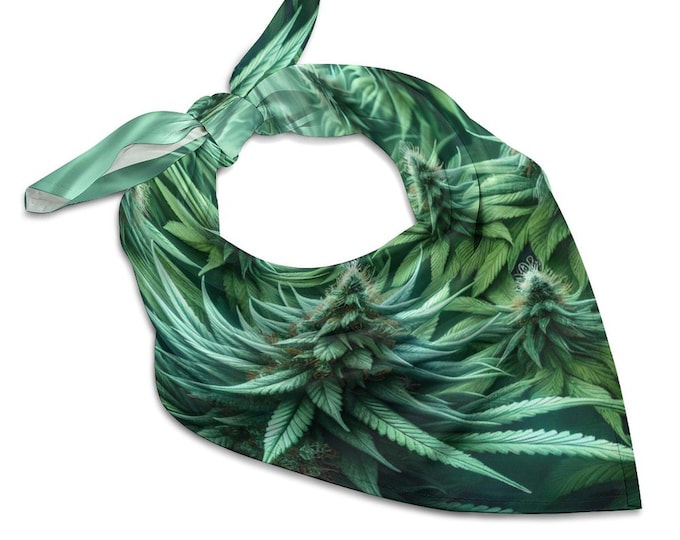 Cannabis Scarf