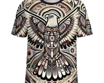 Eagle Spirit Animal T-Shirt, Spirit Eagle Shirt for Sale by Swaggy Shirts on Etsy, Animal Lover Shirt, Eagle Art Shirt, Native Eagle T-Shirt