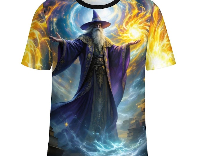 Wizard T-Shirt For Sale by Swaggy Shirts Online Etsy Apparel Store