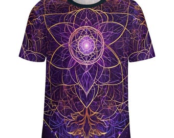 Sacred Geometry T-Shirt For Sale by Swaggy Shirts on Etsy