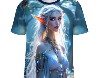 Fantasy Goddess Shirt, Mystical Goddess Tee, Elven Goddess T-Shirt for Sale by Swaggy Shirt on Etsy, Magical Goddess Shirt, Goddess Gift Tee