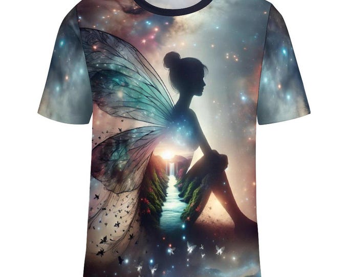 Fairy Fantasy T-Shirt for Sale by Swaggy Shirts on Etsy, Fairy Wings Shirt, Queen Fairy Shirts, Faerie Magical Shirt, Funny Fairy T-Shirt