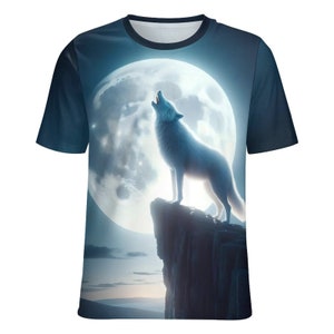 Camiseta Power Animal Spirit Wolf, regalo de camisa amante del lobo, camiseta de animal Wolf Spirit, camisa de lobo a la venta por Swaggy Shirts en Etsy, camisas de animales