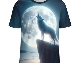 Power Animal Spirit Wolf T-Shirt, Wolf Lover Shirt Gift, Wolf Spirit Animal Tee, Wolf Shirt for Sale by Swaggy Shirts on Etsy, Animal Shirts