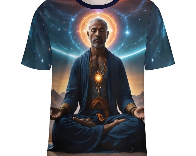 Mystical Enchanted Yogi T-Shirt for Sale by Swaggy Shirts on Etsy, Yoga Lover Shirt, Meditation T-Shirt, Namaste Shirt, Yoga Gifts for Him