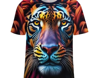 Rainbow Lion Pride T-Shirt for Sale by Swaggy Shirts on Etsy, Gay Pride Shirt, Lgbt Lion Pride Tee, Pride Month Shirts, Men's Gay Clothing