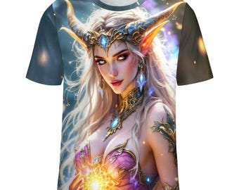 Mythical Fantasy Goddess Shirt, Elven Goddess T-Shirt for Sale by Swaggy Shirts on Etsy, Magical Goddess Tee, Goddess Lovers Gift Shirt
