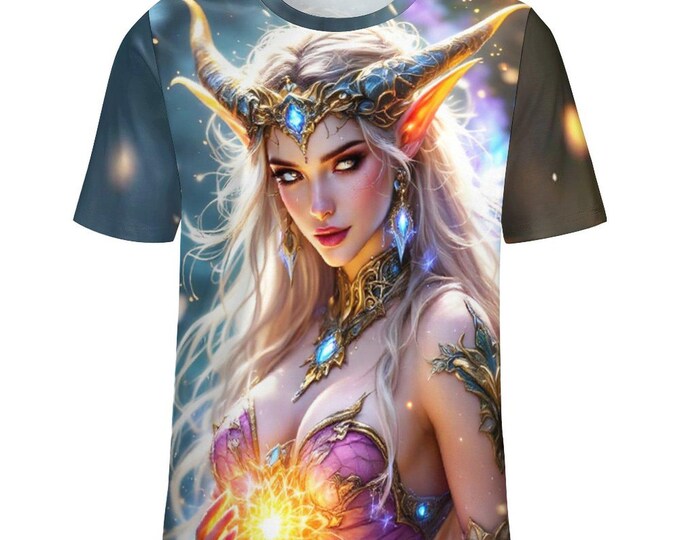 Mythical Fantasy Goddess Shirt, Elven Goddess T-Shirt for Sale by Swaggy Shirts on Etsy, Magical Goddess Tee, Goddess Lovers Gift Shirt