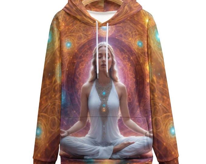 Women's Yoga Hoodie, Yoga Meditation Hoodie for Sale by Swaggy Shirts on Etsy, Namaste Hoodies, Meditation Sweater, Yoga Lover Gifts Hoodie