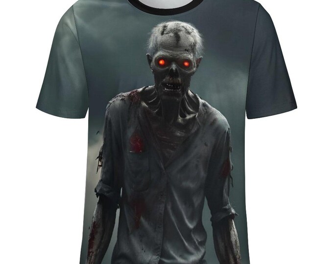 Zombie Halloween T-Shirt for Sale by Swaggy Shirts on Etsy, Funny Halloween Shirts, Spooky Season T-Shirt, Halloween Zombie Party Tee