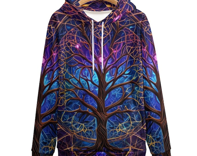 Tree of Life Hoodie for Sale by Swaggy Shirt on Etsy, Tree Roots Sweatshirt, Nature Lover Hoodie, Adventure Tree Hoodie, Forest Tree Hoodie