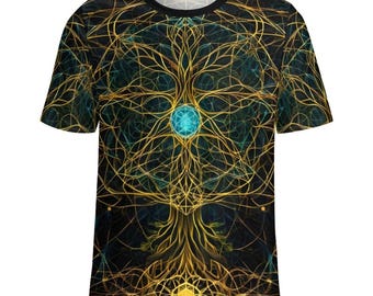 Sacred Geometry Tee Shirt For Sale by Swaggy Shirts Online Etsy Store