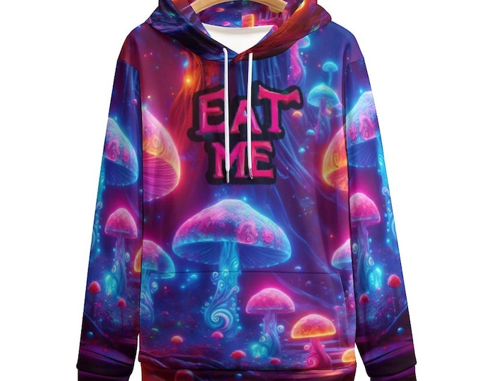 Trippy Psychedelic Hoodie For Sale by Swaggy Shirts on Etsy, Festival Clothing, Club Clothes, Psychedelic Rave Hoodie, Trippy Hoodie, Gift
