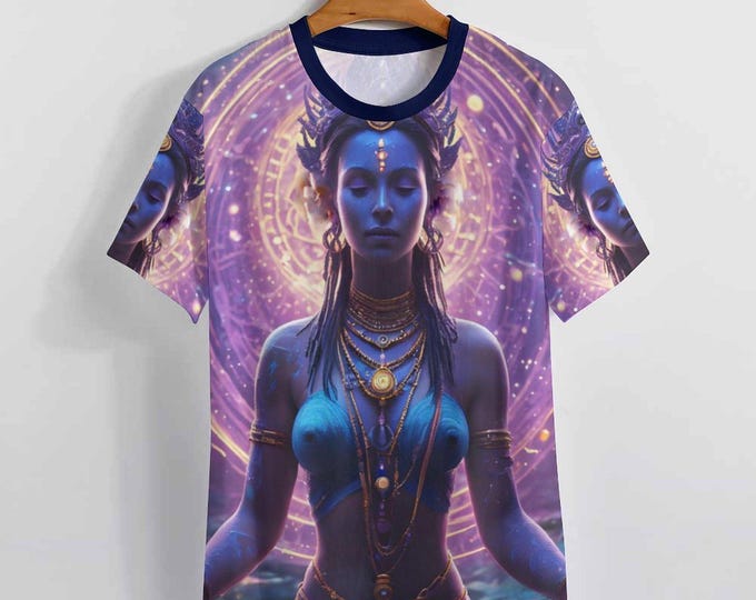 Spiritual Yoga Meditation T-Shirt for Sale by Swaggy Shirts on Etsy, Yoga Lover Shirt, Yoga T-Shirt for Woman, Namaste Shirt, Yoga Gifts Tee