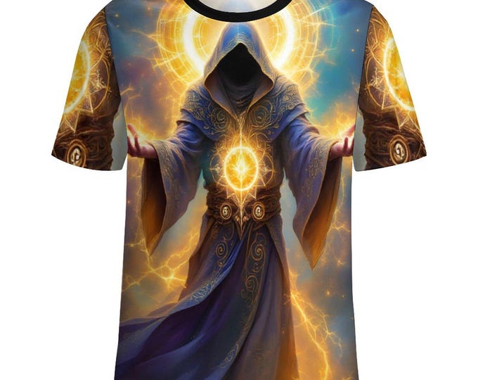 Epic Wizard Shirt, Magical Wizard T-Shirt For Sale by Swaggy Shirts on Etsy, Fantasy Wizard Shirt, Wizard Graphic Tee, Wizard Lovers Shirt