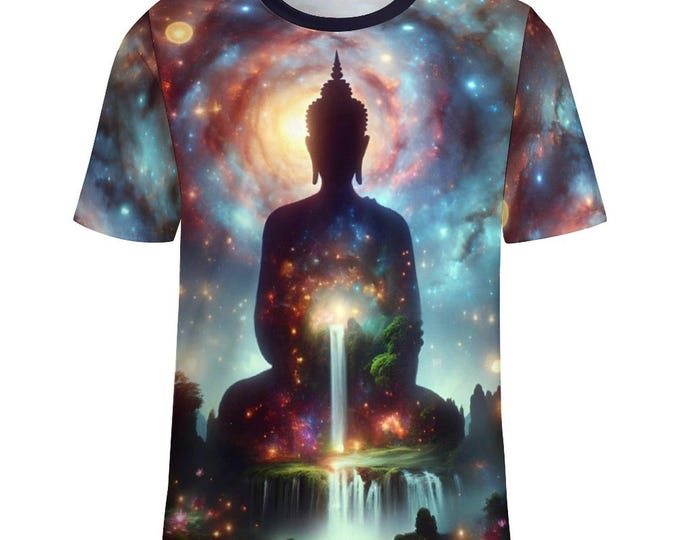 Meditation Buddha T-Shirt for Sale by Swaggy Shirts on Etsy, Yoga Lovers Shirt, Spiritual Shirts, Men's Buddhist Shirt, Gifts for Boyfriend
