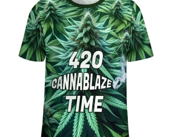 Cannabis Leaf Shirt, 420 Cannabliss Time T-Shirt, Cannabis Shirt for Sale by Swaggy Shirt on Etsy, Funny Weed T-Shirt, Men's Marijuana Shirt