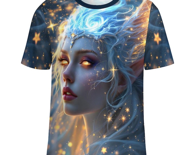 Mythical Fantasy Goddess Shirt, Elven Goddess T-Shirt for Sale by Swaggy Shirts on Etsy, Magical Goddess Tee, Goddess Lovers Gift Shirt