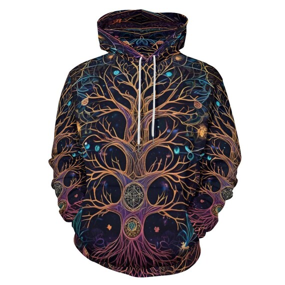 Forest Tree Hoodie, Tree of Life Hoodie for Sale by Swaggy Shirt