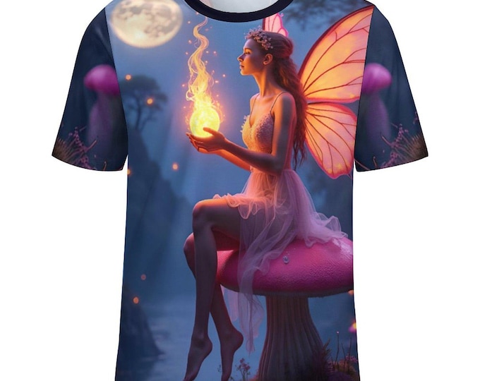 Mystical Fairy Queen T-Shirt, Fairy Wings Shirt, Fairy Fantasy T-Shirt for Sale by Swaggy Shirt on Etsy, Fairy Love Shirt, Fairy Angel Shirt
