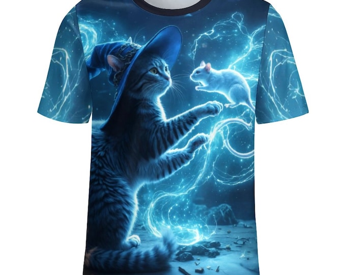 Magic Cat Shirt for Sale by Swaggy Shirts on Etsy, Magical Cat Shirt, Funny Cat Shirt, Animal T-Shirt, Mystic Cat Shirt, Cat Lover Shirts