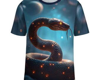 2025 年蛇年 T シャツを Etsy の Swaggy Shirts が販売中。中国の旧正月シャツ、蛇シャツ、旧正月 T シャツ、蛇好きへのギフト