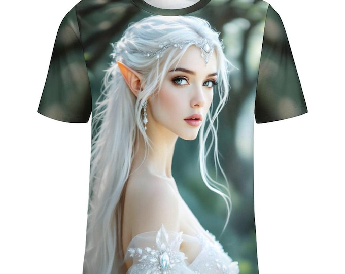 Beautiful Elven Goddess T-Shirt for Sale by Swaggy Shirts on Etsy, Magical Goddess Shirt, Goddess Lover Gift Shirt, Mythical Goddess T-Shirt