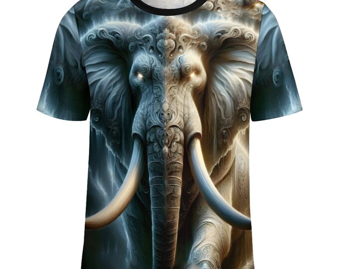 Magical Elephant T-Shirt for Sale by Swaggy Shirt on Etsy, Spirit Animal Shirt, Elephant Graphic T-Shirt, Animal Lover Shirt, Elephant Gifts