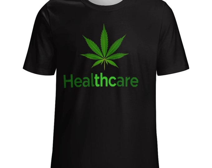 Cannabis Healthcare T-Shirt for Sale by Swaggy Shirts on Etsy, Medical Marijuana Tee, Funny Cannabis Shirt, Weed Stoner Tee, Marijuana Shirt