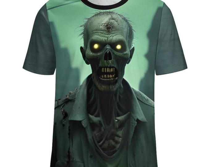 Zombie T-Shirt for Sale by Swaggy Shirt on Etsy, Halloween Zombie Shirt, Funny Zombie Tee, Halloween Party Gift Shirt, Spooky Season T-Shirt