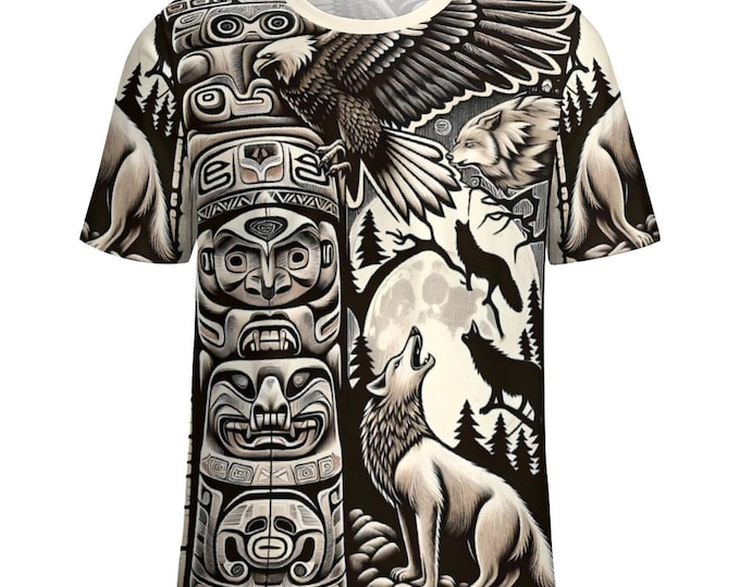 First Nations T-Shirt for Sale by Swaggy Shirts on Etsy, Native American Tee, Indigenous T-Shirt, Nations Art Shirt, Aboriginal Mens T-Shirt