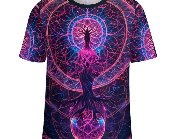Sacred Geometry T-Shirt For Sale by Swaggy Shirts on Etsy