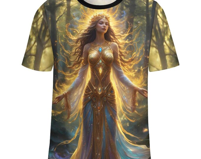 Enchantress Goddess T-Shirt for Sale by Swaggy Shirt on Etsy, Fairy Goddess Shirt, Magical Goddess Tee, Goddess Gift, Mythical Goddess Shirt