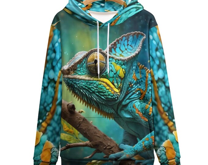Chameleon Hoodie for Sale by Swaggy Shirts on Etsy Store, Funny Chameleon Sweater, Chameleon Lover Hoodie, Lizard Hoodie, Animal Lover Gifts
