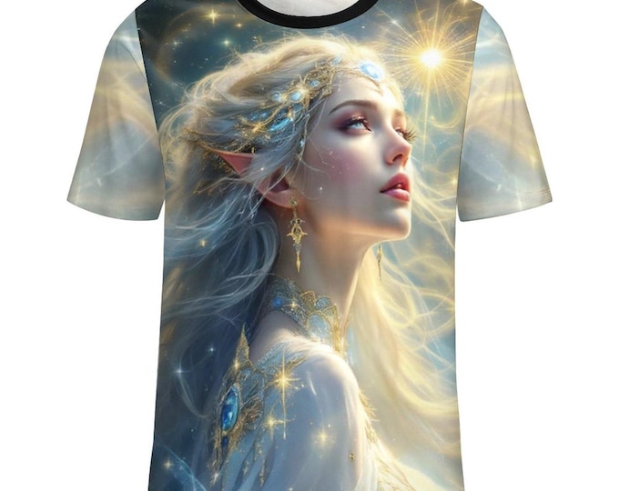 Mythical Goddess Shirt, Elven Fairy Goddess T-Shirt for Sale by Swaggy Shirts on Etsy, Magical Goddess Tee, Goddess Lovers Gift Shirt