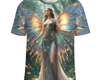Beau t-shirt fantastique féerique en vente par Swaggy Shirt sur Etsy, chemise reine des fées, t-shirt drôle de fée, chemise ailes de fée, chemise fée magique